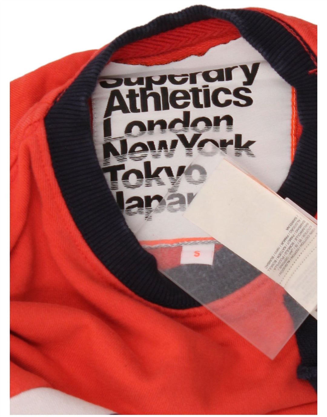 SUPERDRY Herren-Sweatshirt mit lockerer Passform, klein, mehrfarbig, Farbblock