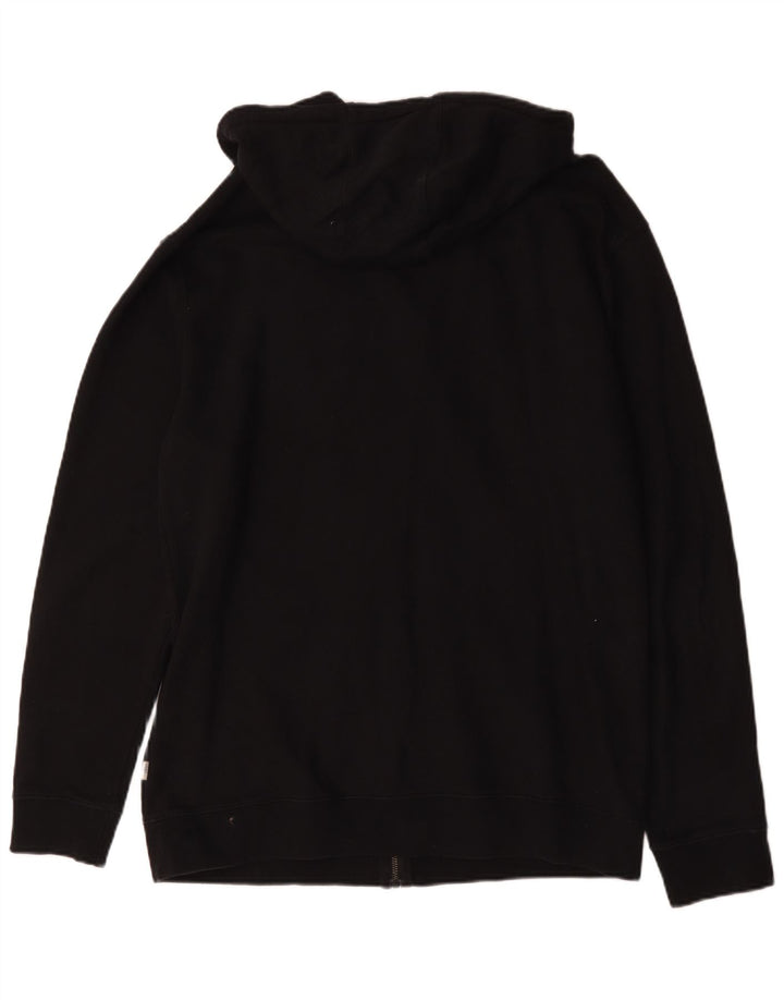 Vans Herren Zip Hoodie Pullover XL Schwarz Baumwolle