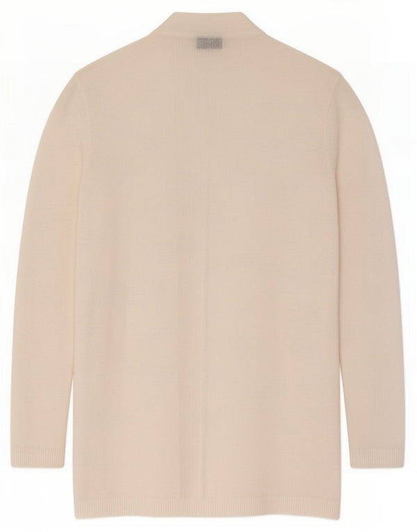 Offener Damen-Cardigan von Gap, Gr. 14, Mittelweiß, Leinen