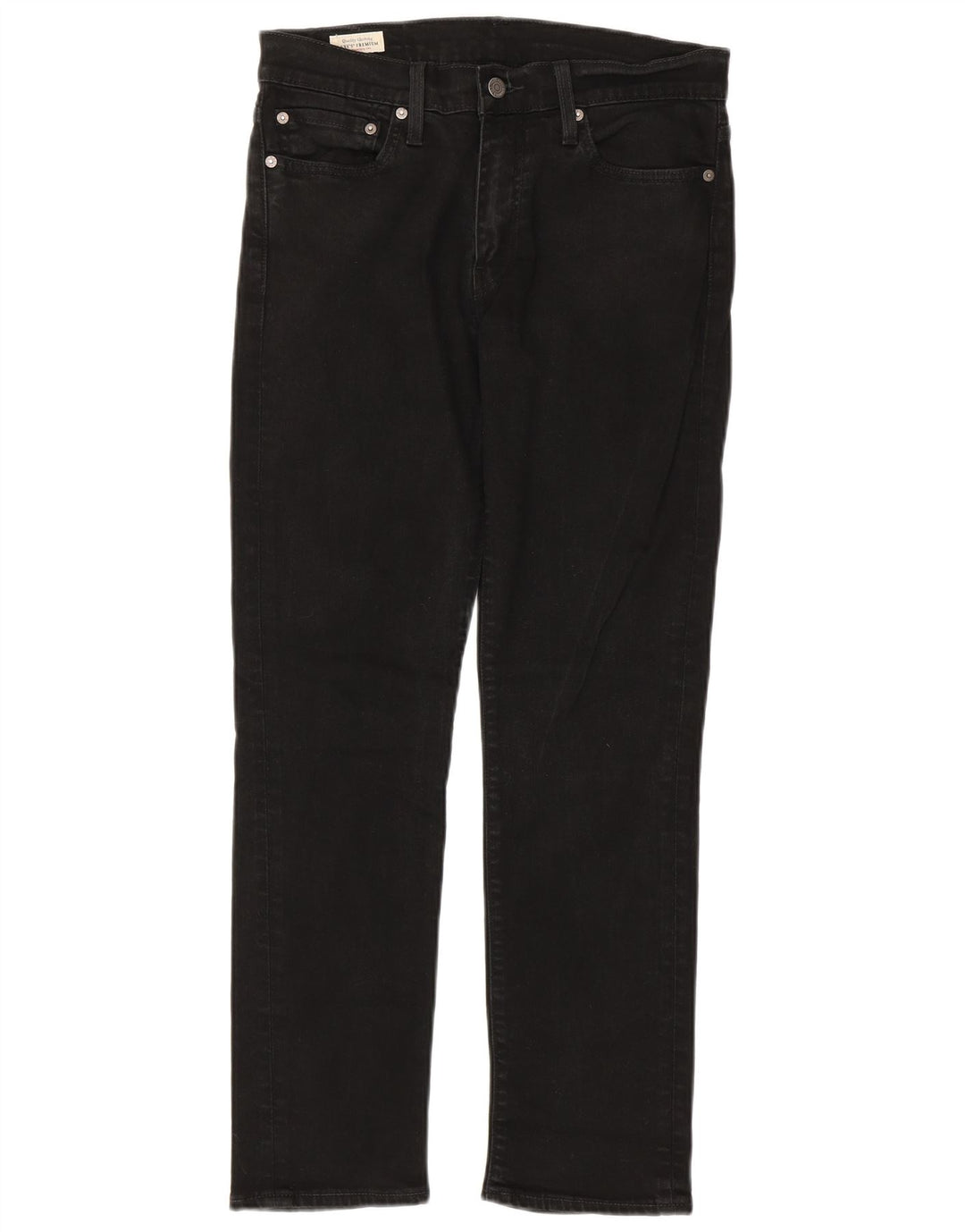 LEVI'S Herren 511 Slim Jeans W31 L30 Schwarze Baumwolle
