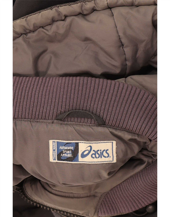 Asics Herren Kapuzenparkajacke UK 40 Large Schwarz