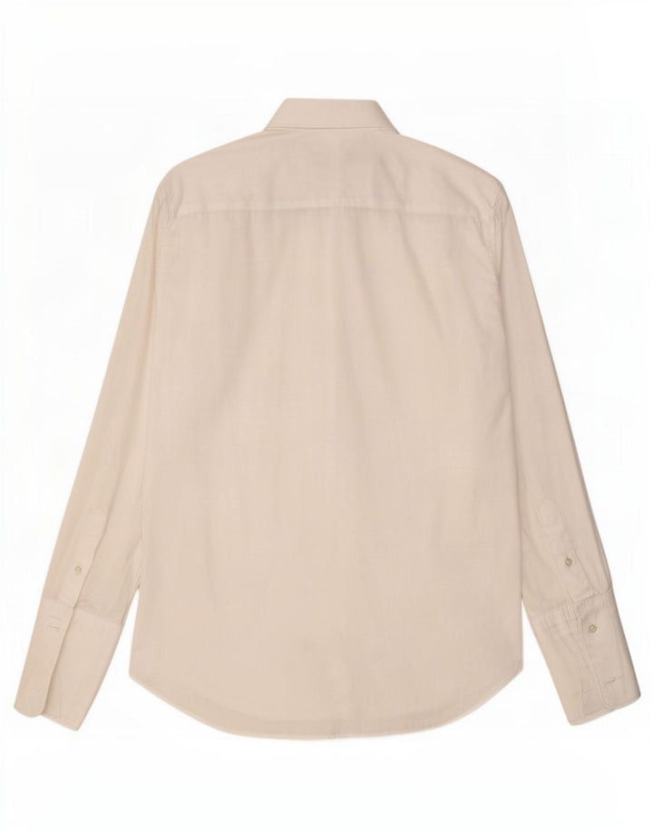 Gieves & Hawkes formelles Herrenhemd, Größe 16 1/2 Large, weiße Baumwolle