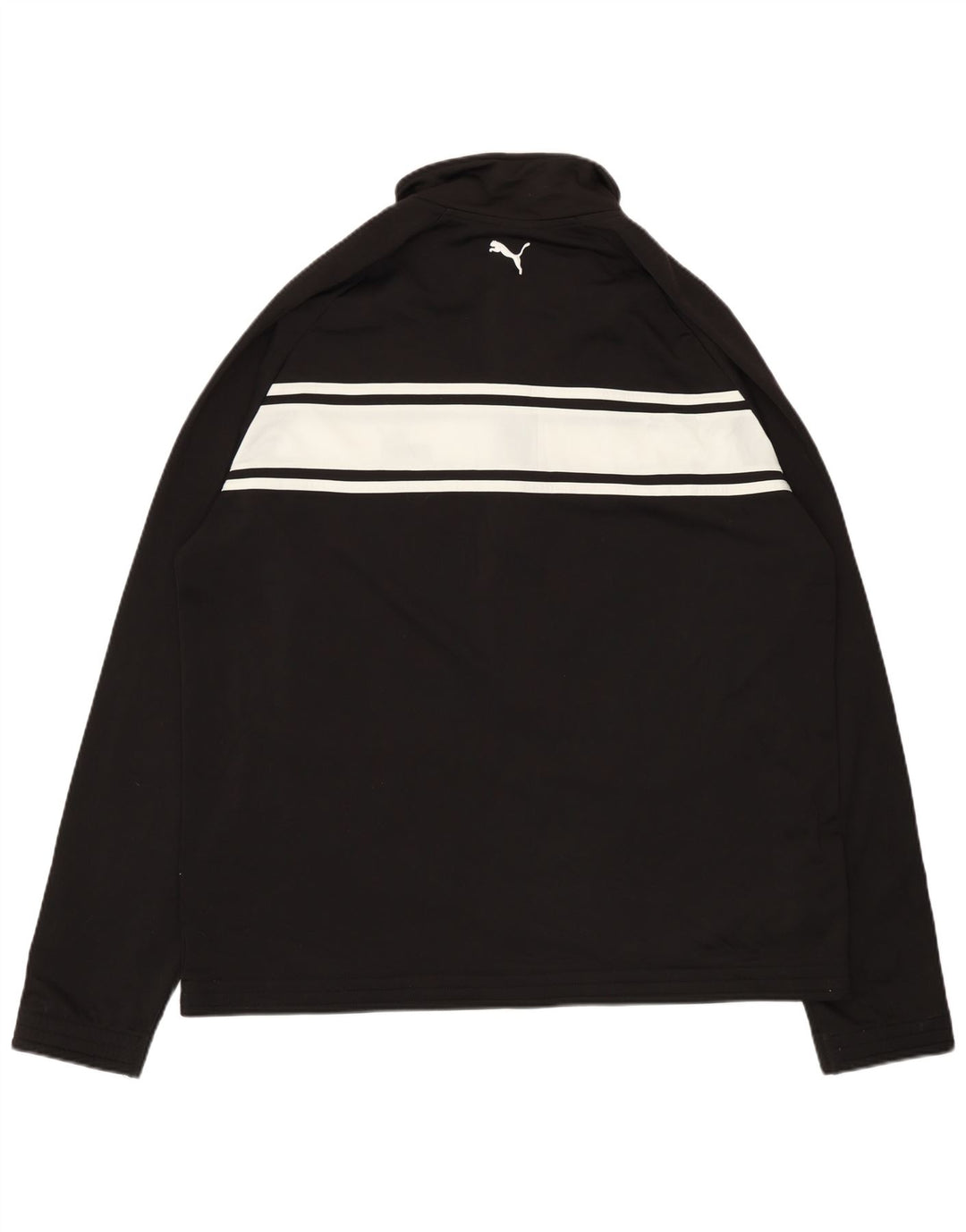 Puma Herren-Trainingsanzugoberteil, Jacke, 2XL, Schwarz, Colourblock-Polyester