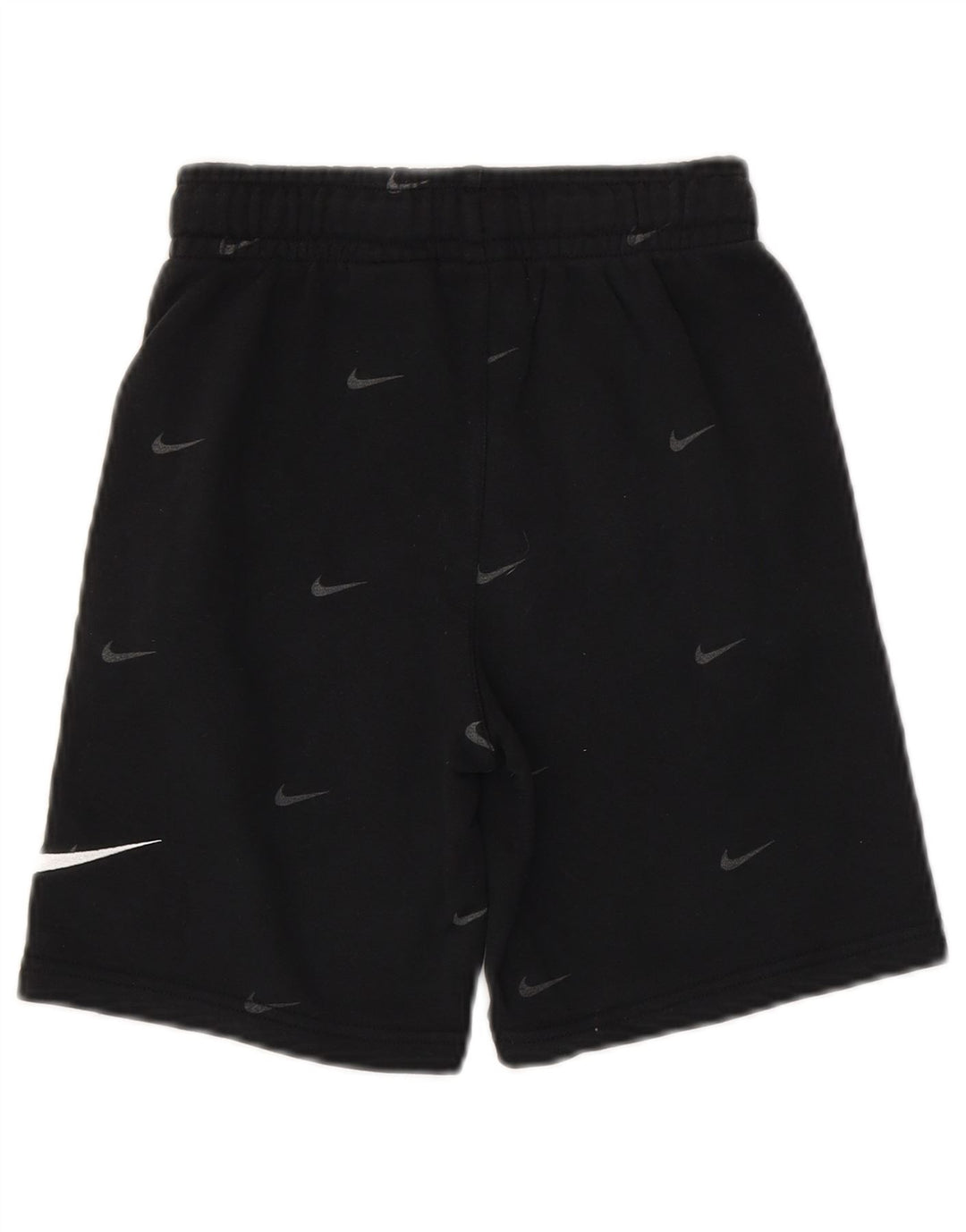 NIKE Jungen-Sportshorts mit Standard-Passform und Grafik, 8–9 Jahre, Größe S, schwarze Baumwolle