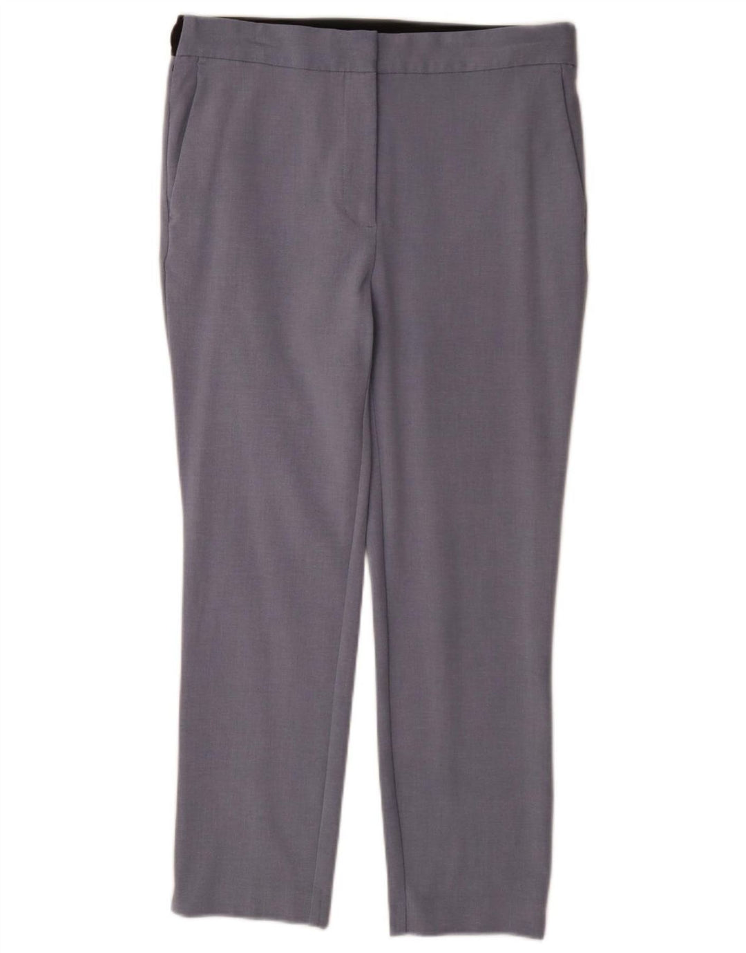 Gerade Chino-Hose für Damen von Zara, XL, W32, L27, Blau, Polyester