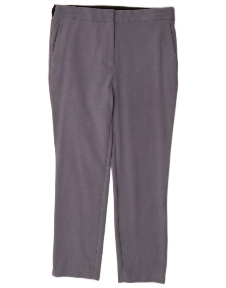 Gerade Chino-Hose für Damen von Zara, XL, W32, L27, Blau, Polyester