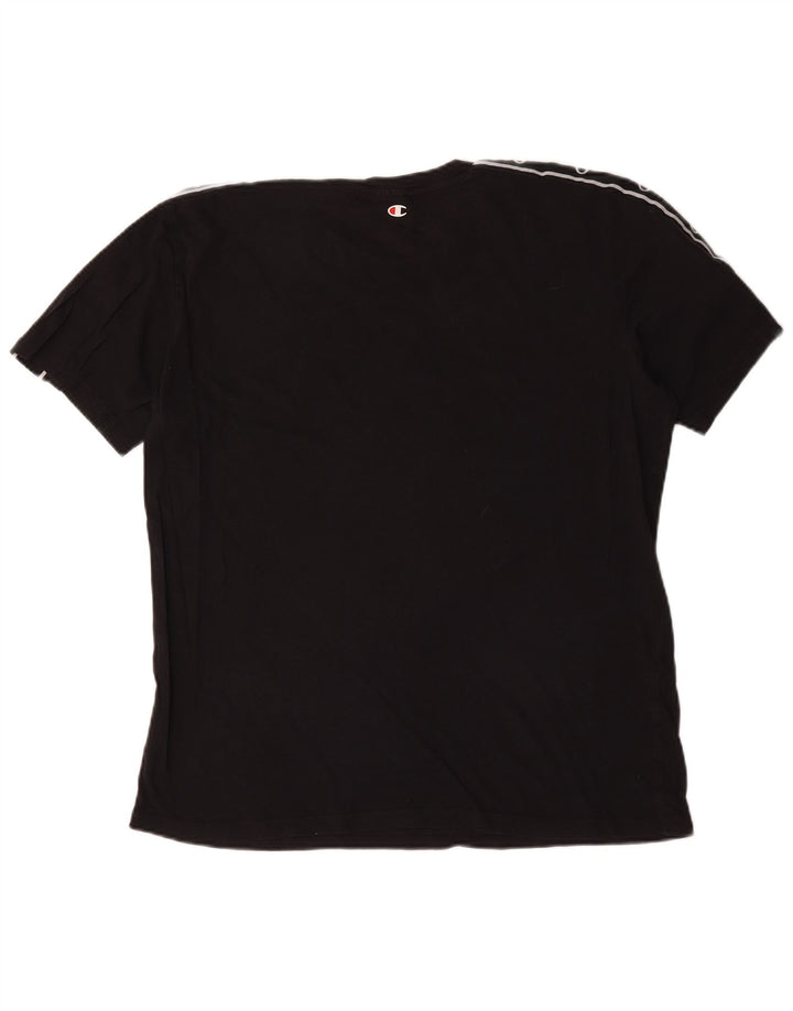 Champion Herren T-Shirt Top Large Schwarz