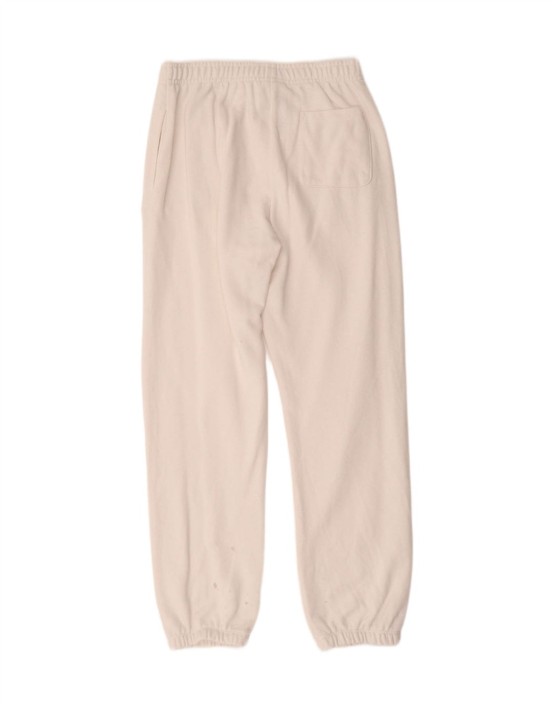 CHAMPION Mens Tracksuit Trousers Joggers Small  White Cotton