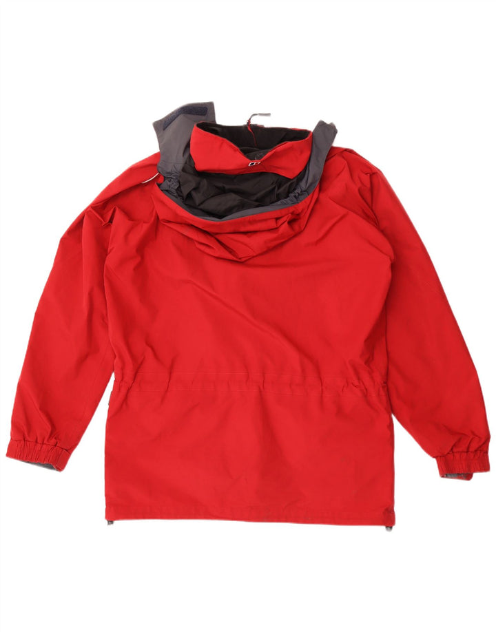 Berghaus Herren-Regenjacke mit Kapuze, UK 38, Mittelrot, Polyester