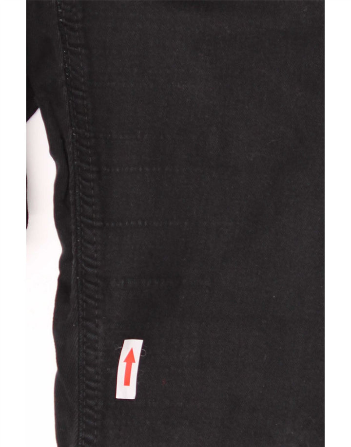 Topshop Damen Skinny Jeans W30 L27 Schwarz Elastan