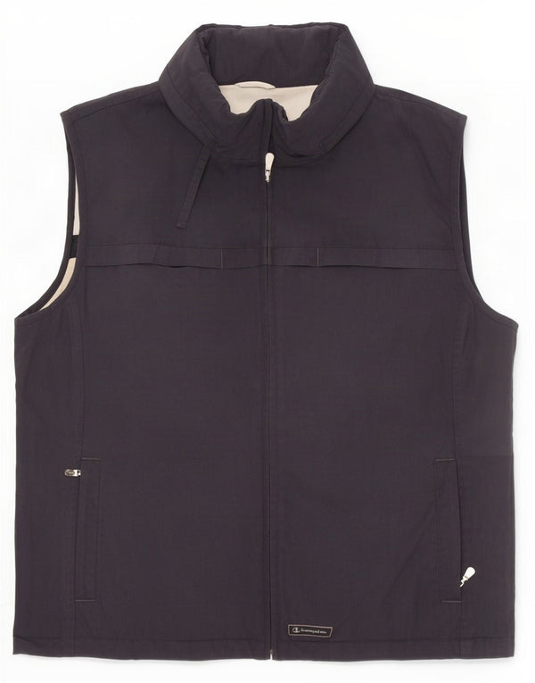 Champion Womens Utility Gilet UK 16 Large Marineblau