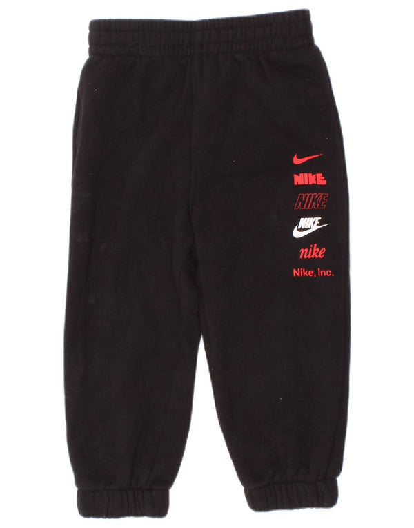 Nike Baby Jungen Graphic Joggers Trainingshose, 12–18 Monate, Schwarz