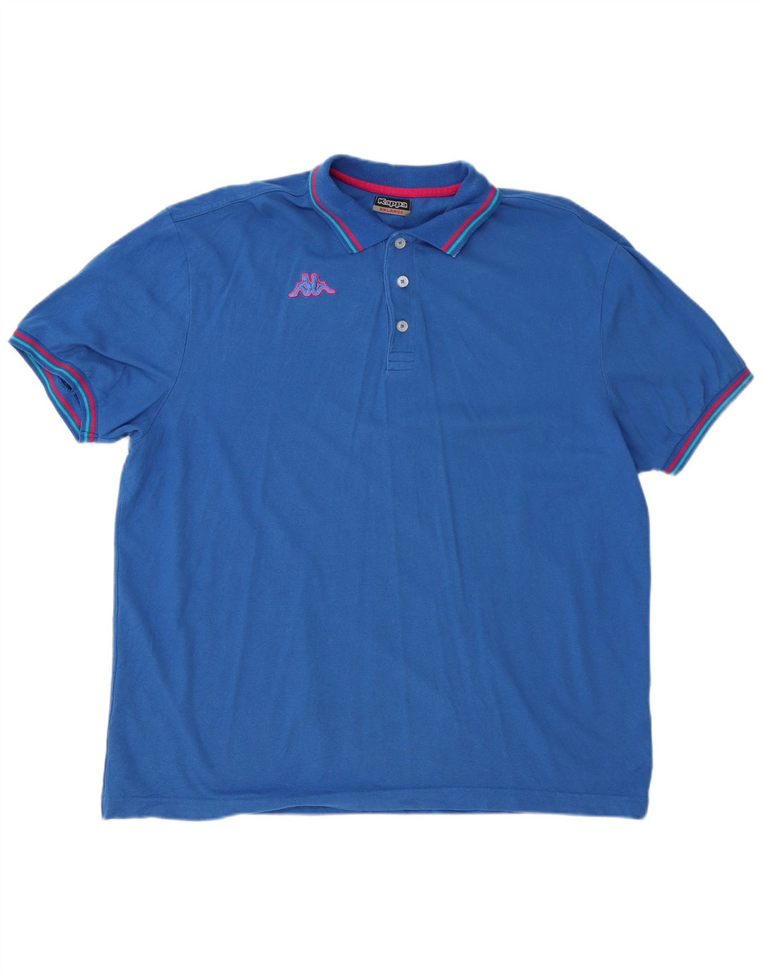 Kappa Herren Poloshirt 2XL Blau