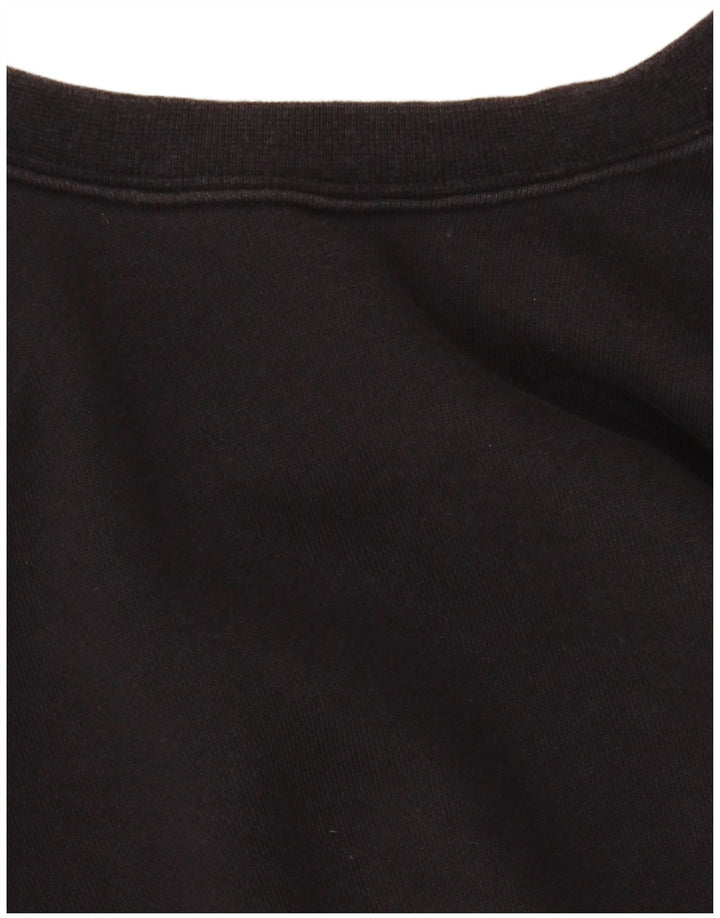 Nike Herren Sweatshirt Pullover Small Schwarz Baumwolle
