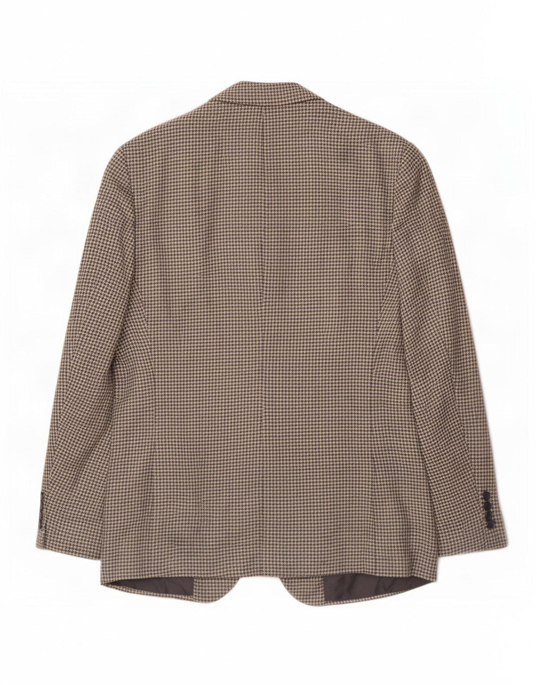 Polo Ralph Lauren Herren-Blazer mit 3 Knöpfen, UK 40, Mittelblau mit Hahnentrittmuster