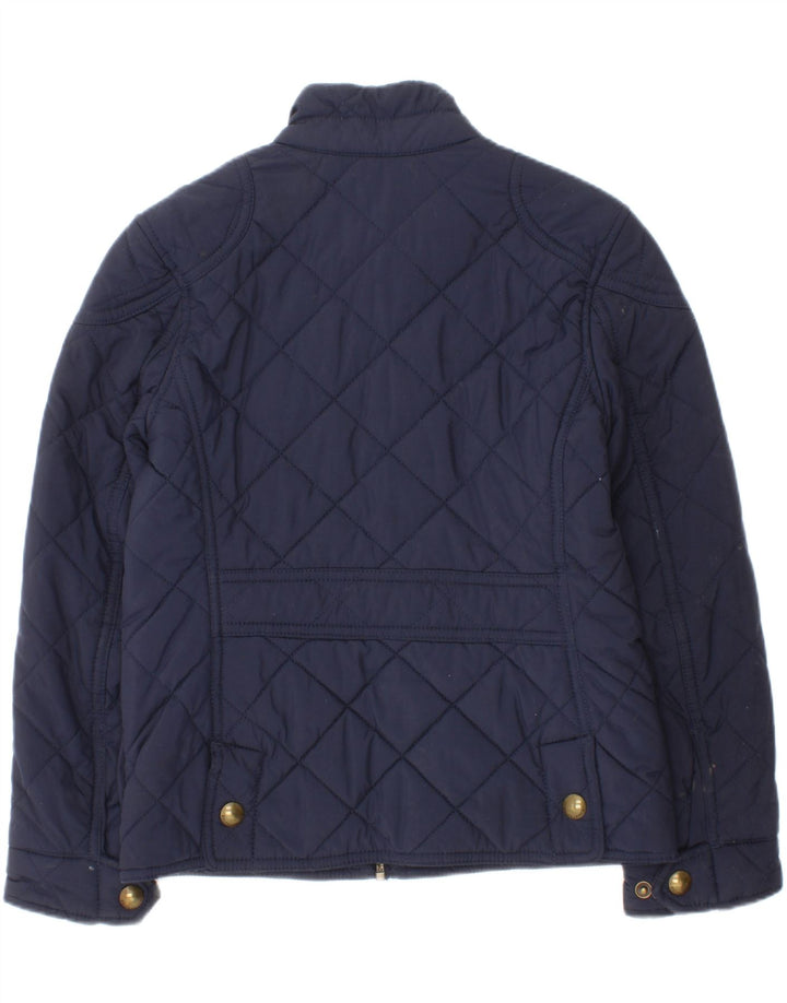 Polo Ralph Lauren Steppjacke für Mädchen, 6–7 Jahre, Größe S, Marineblau, Polyester