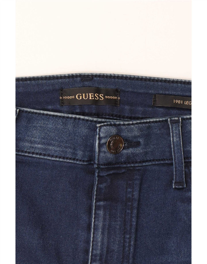 Guess Damen Legging Skinny Jeans W30 L28 Marineblau