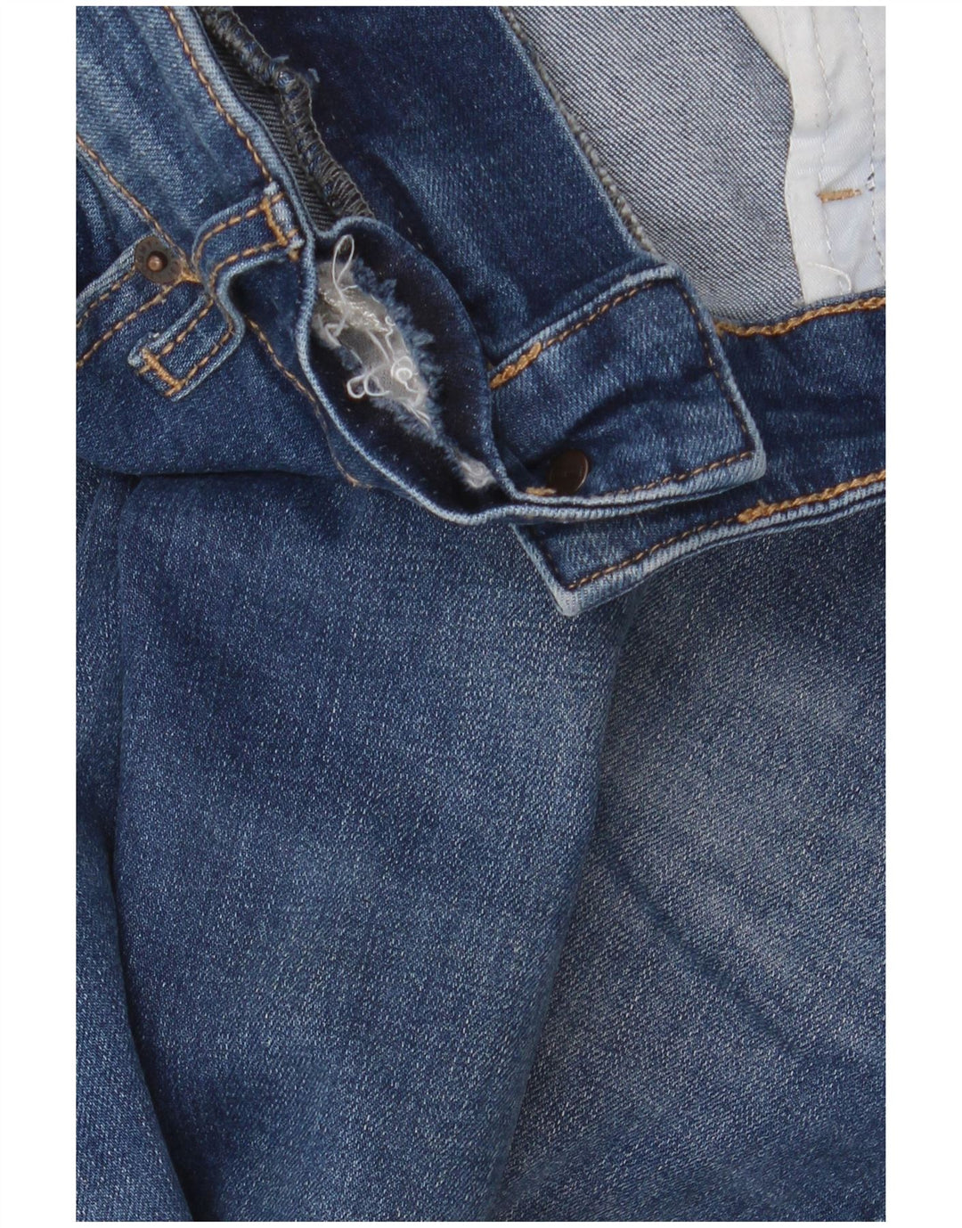 TOMMY HILFIGER Herren Scanton Slim Jeans W36 L32 Blaue Baumwolle