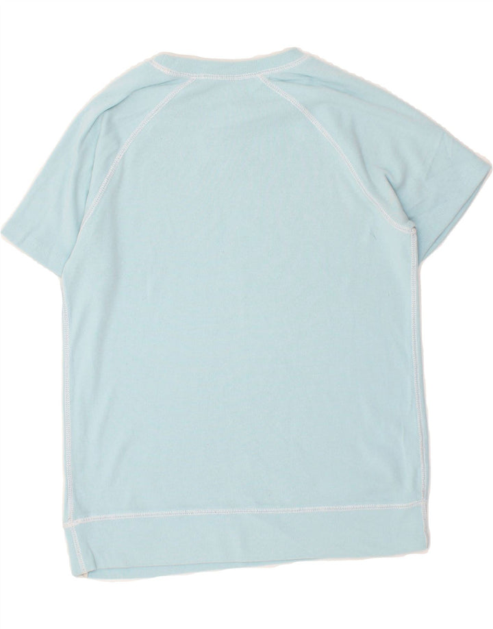 EDDIE BAUER Womens Blouse Top UK 12 Medium Blue Cotton Vintage Eddie Bauer and Second-Hand Eddie Bauer from Messina Hembry 