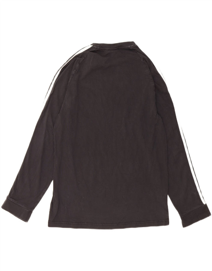 Adidas Herren Top Langarm Large Schwarz Baumwolle