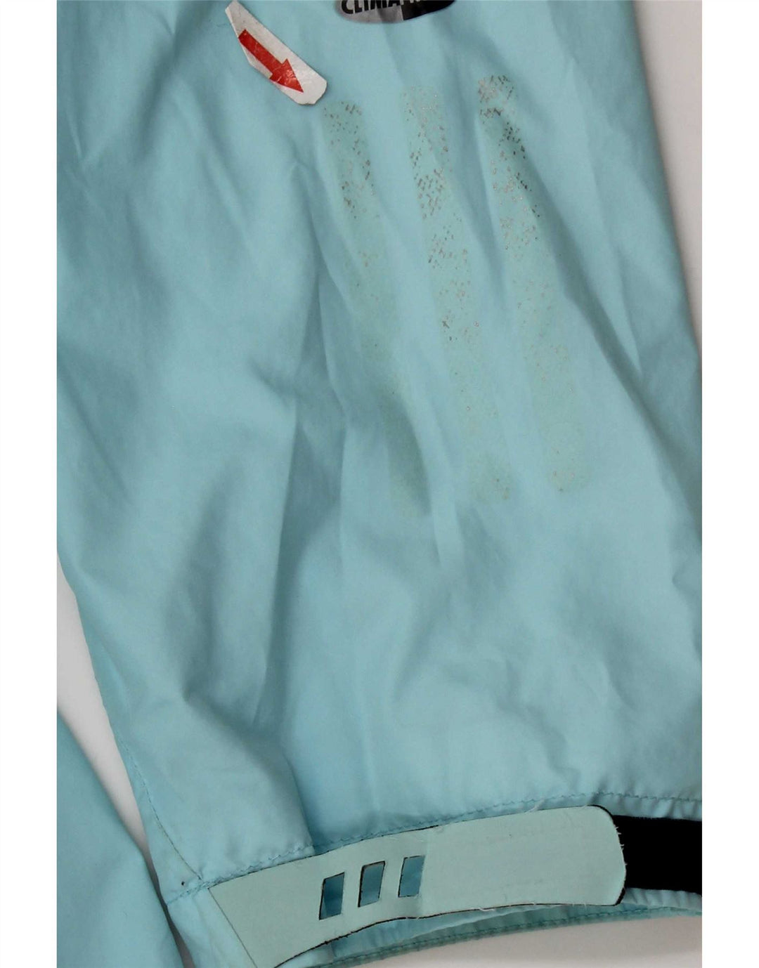 Adidas Damen Clima Proof Regenjacke mit Kapuze UK 16 Large Blau Polyester