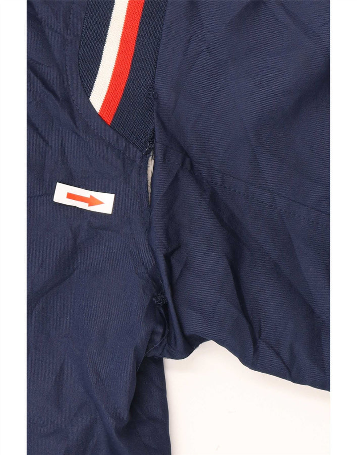 Nike Herren Grafik-Trainingsanzug-Oberteil, mittleres Marineblau, Farbblock