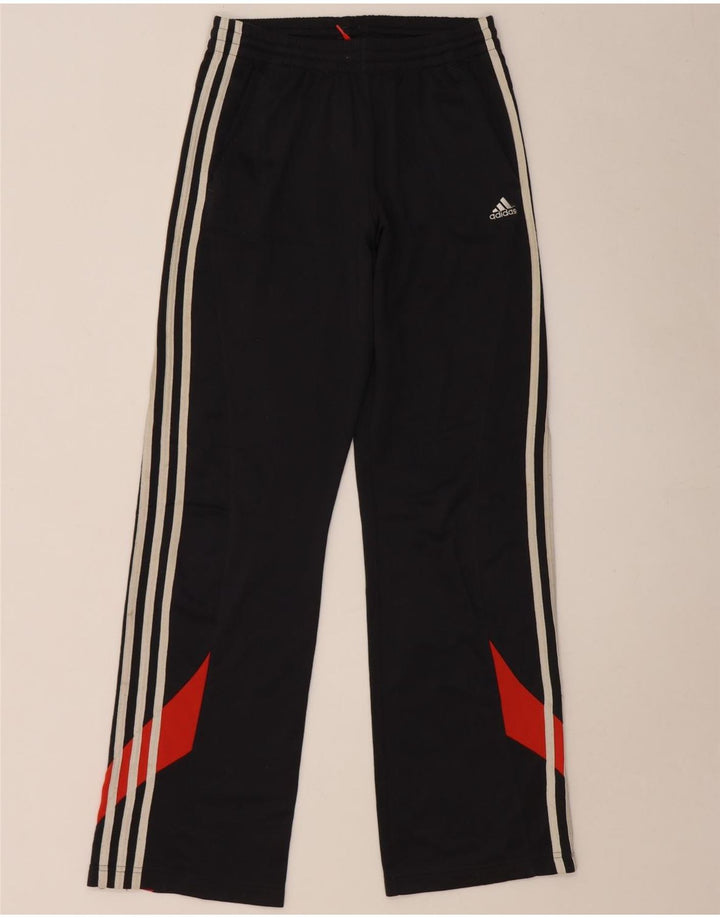 Adidas Trainingshose für Jungen, 15–16 Jahre, marineblaues Farbblock-Polyester