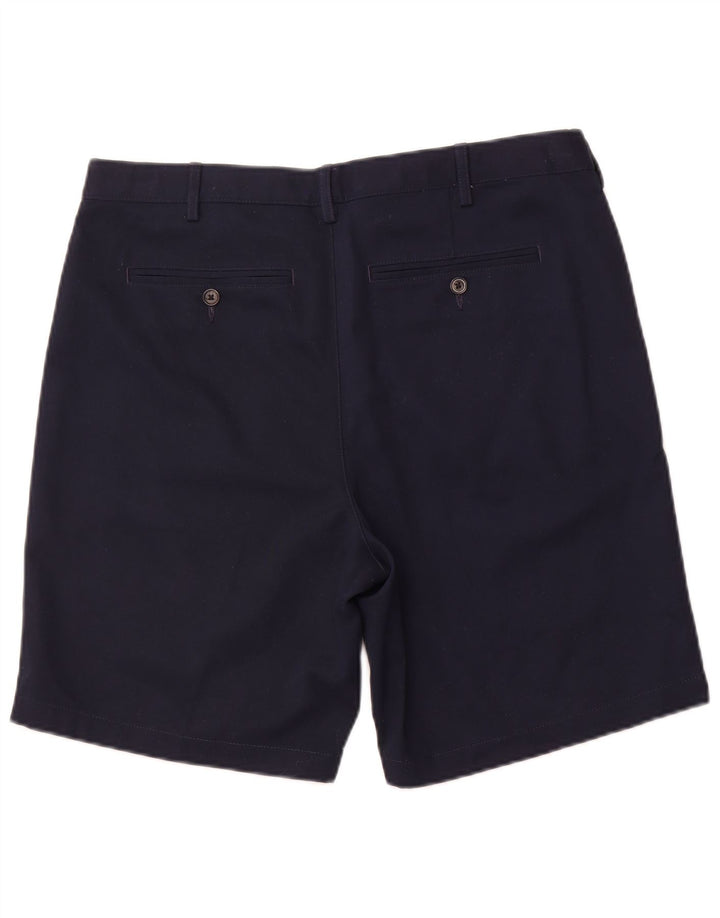 LANDS END Herren-Chino-Shorts, W36, groß, marineblau, Baumwolle