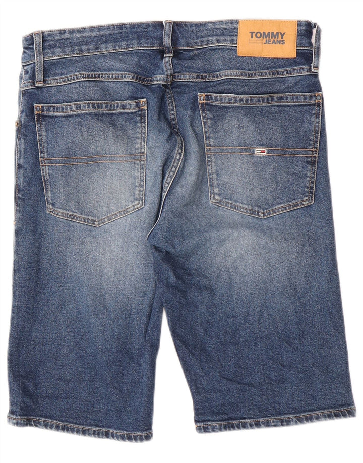 Tommy Hilfiger Herren Jeansshorts W32 Mittelblau