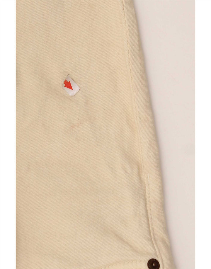 Zara Damen Bootcut Jeans EU 32 2XS W22 L25 Beige
