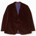 Gant Herren 2-Knopf-Blazer aus Cord, EU 50, große braune Baumwolle