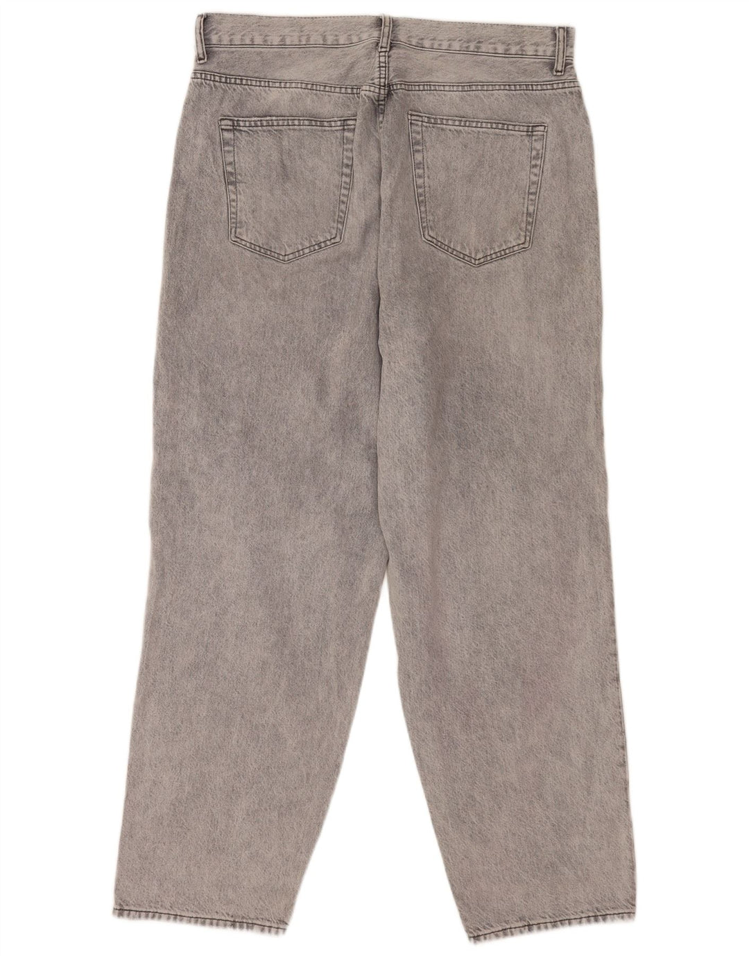 Zara Herren Straight Jeans EU 44 Large W34 L30 Graue Baumwolle