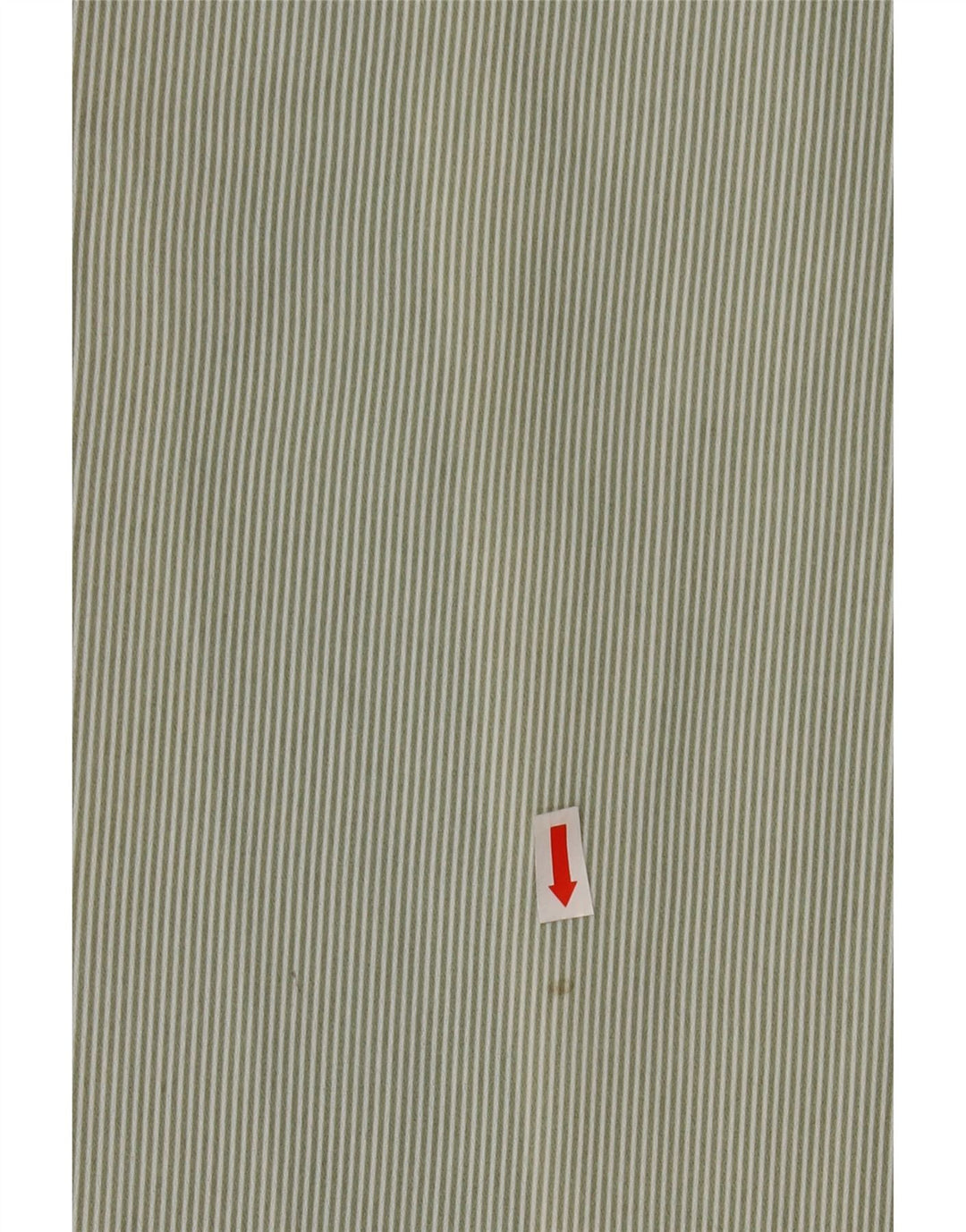 Vintage Damen ausgestellter Rock IT 46 Groß W30 Grün gestreift Polyester