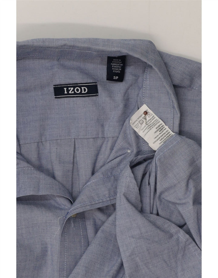 IZOD Herrenhemd, klein, aus blauer Baumwolle