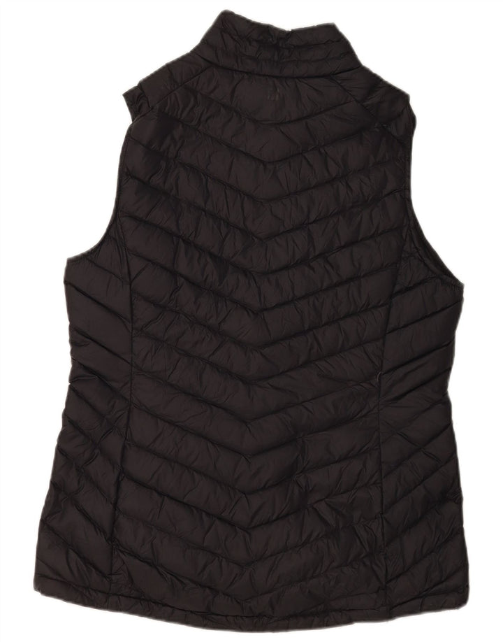 Gepolsterte Damenweste von Mountain Warehouse, UK 16, Größe L, aus schwarzem Nylon