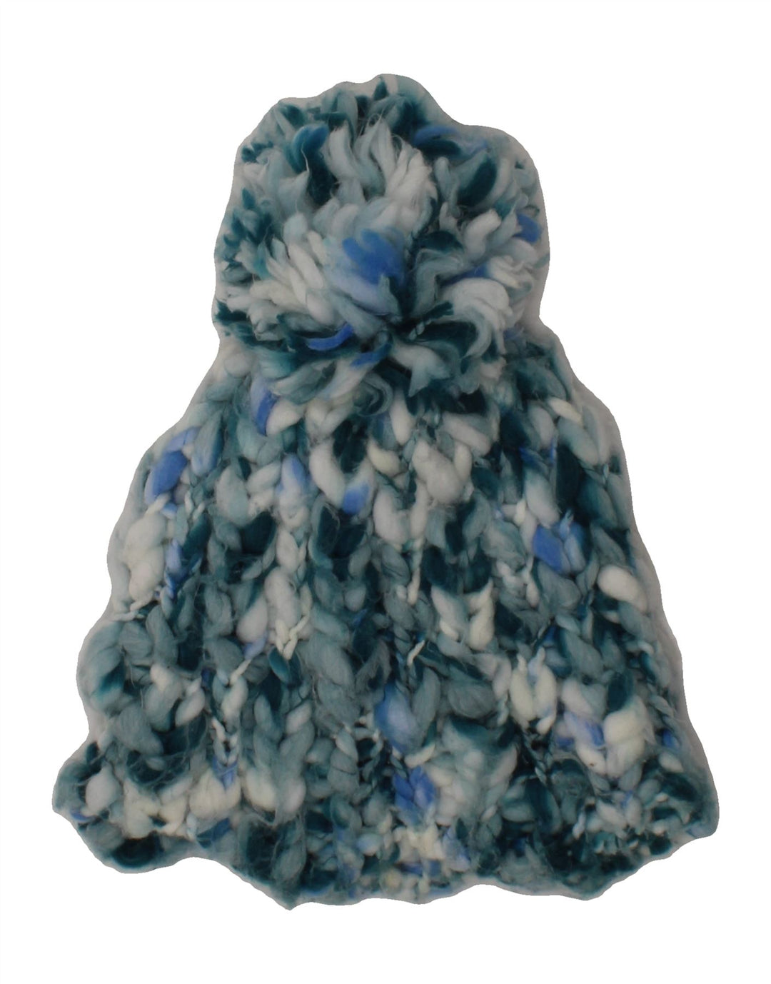 BEST COMPANY Womens Bobble Hat One Size Blue Flecked Vintage Best Company and Second-Hand Best Company from Messina Hembry 