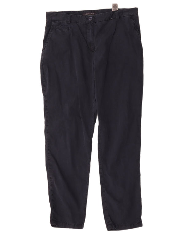 Marks & Spencer Damen-Chinohose, normal, Größe UK 14, Größe L W34 L28, Marineblau
