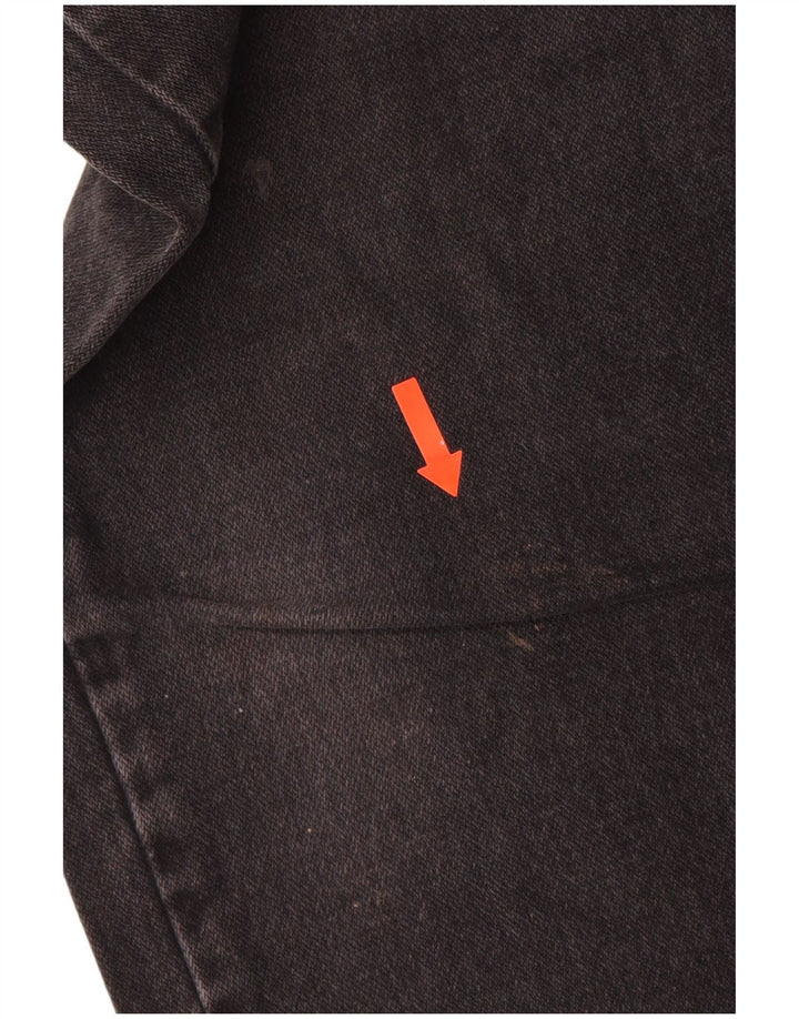 GAS Herren Dakota Straight Jeans W34 L32 Schwarze Baumwolle