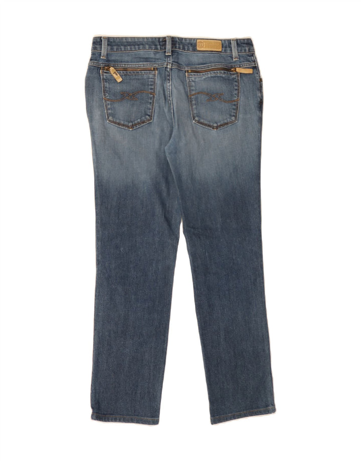 TRUSSARDI Womens Straight Jeans W29 L27 Blue Vintage Trussardi and Second-Hand Trussardi from Messina Hembry 
