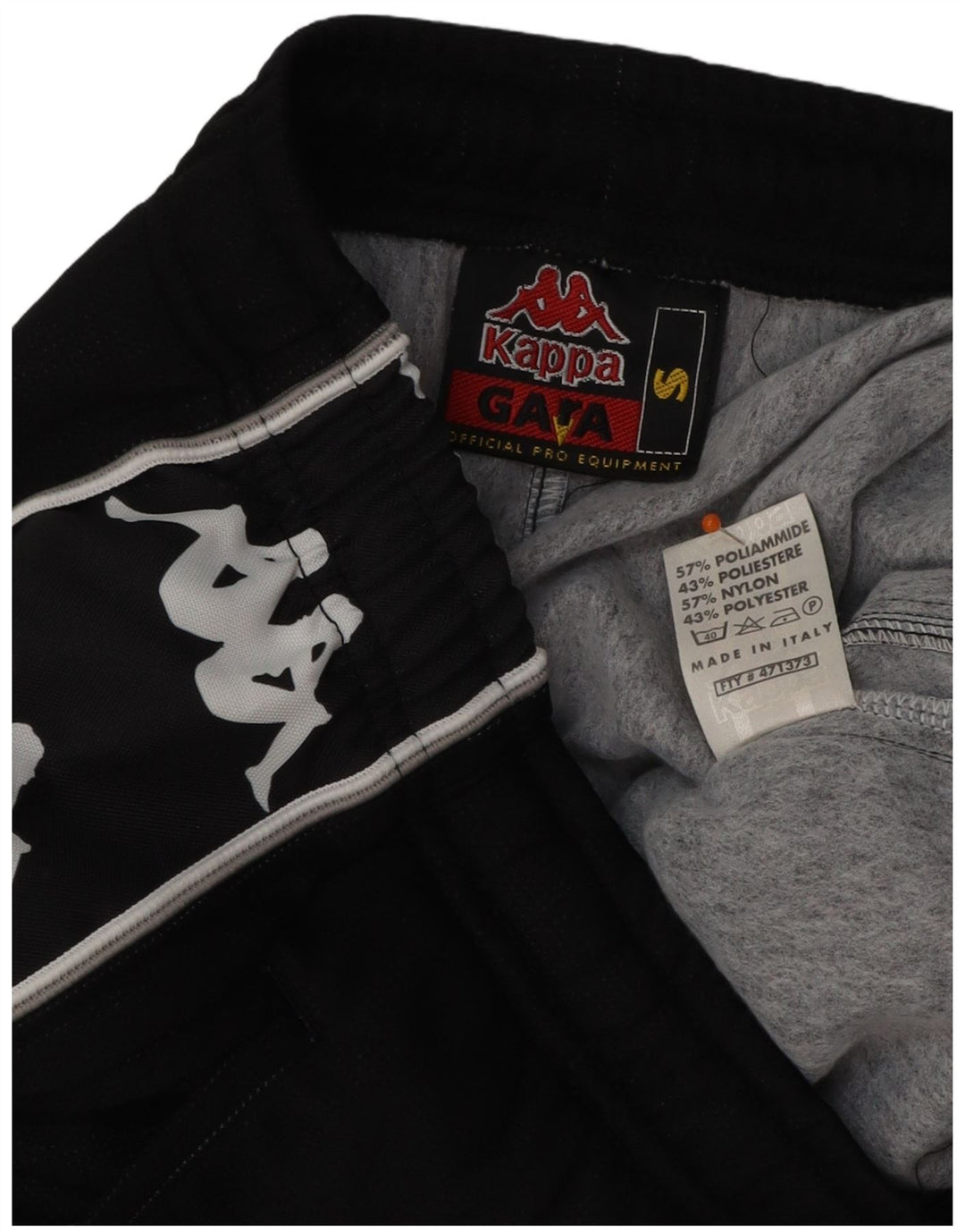 KAPPA Herren Gara Trainingshose, Jogginghose, Größe S, Schwarz, Farbblock