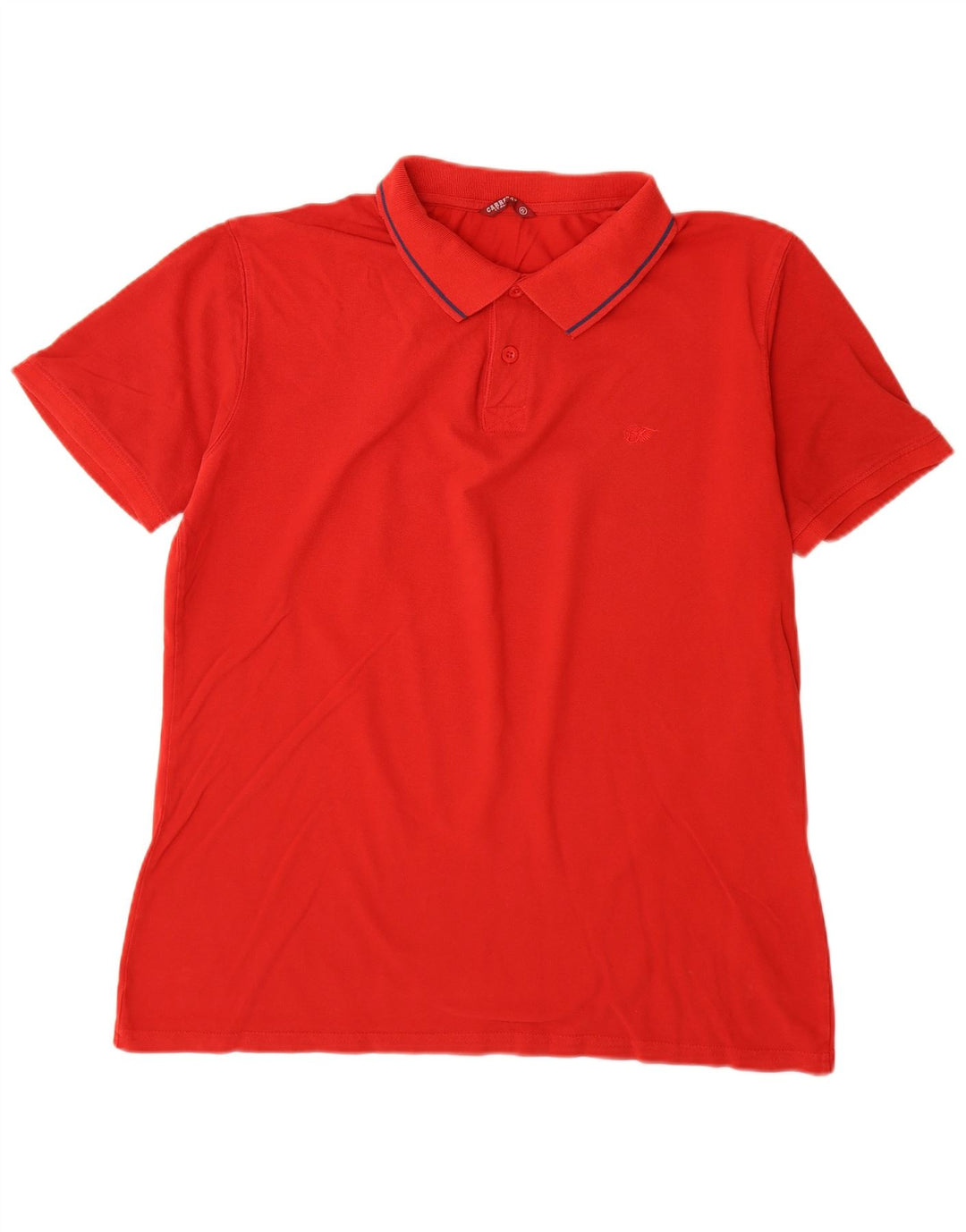 Carrera Herren Poloshirt XL Rot Baumwolle