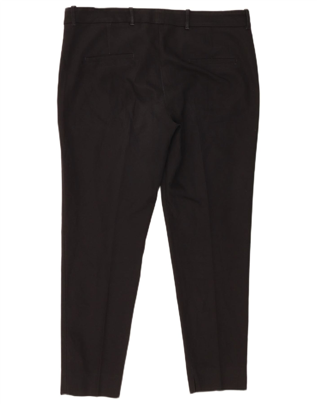 Zara Slim Chino-Hose für Damen, XL, W32, L28, Schwarz, Polyester