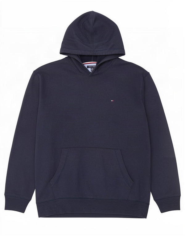 Tommy Hilfiger Herren Kapuzenpullover 2XL Marineblau Baumwolle