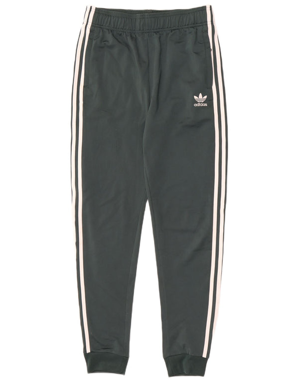 Adidas Trainingshose für Jungen, Jogger, 15–16 Jahre, grünes Polyester