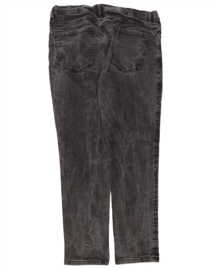 Penguin Herren Slim Jeans W36 L32 Graue Baumwolle