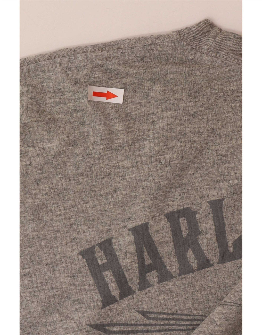 Harley Davidson Herren-T-Shirt mit Grafik, XL, graue Baumwolle