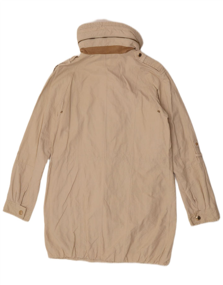 Massimo Dutti Damen-Parka mit Kapuze, Gr. 10, Größe S, Beige