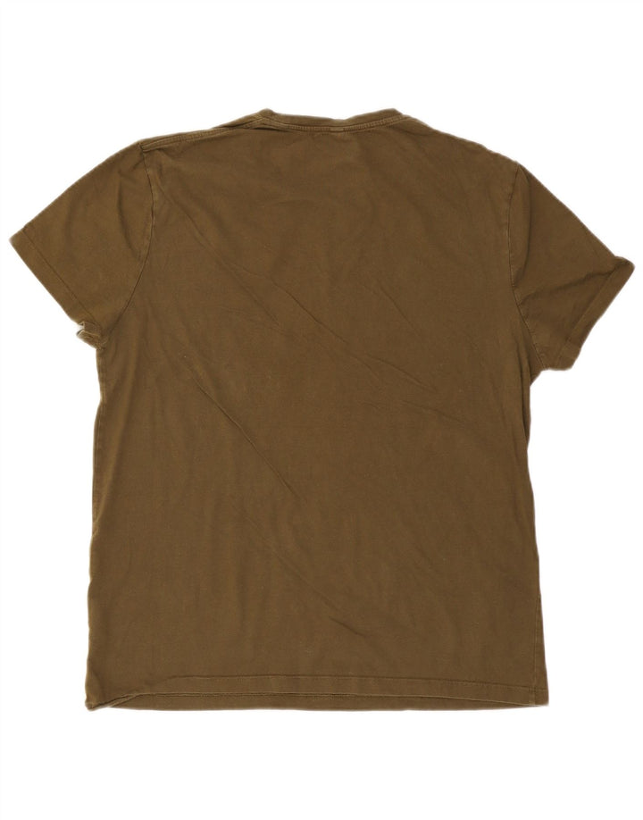 Jack Wills Herren-T-Shirt aus Baumwolle, groß, Khaki
