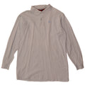 Kappa Herren-Langarm-Poloshirt aus mittelblauer Baumwolle