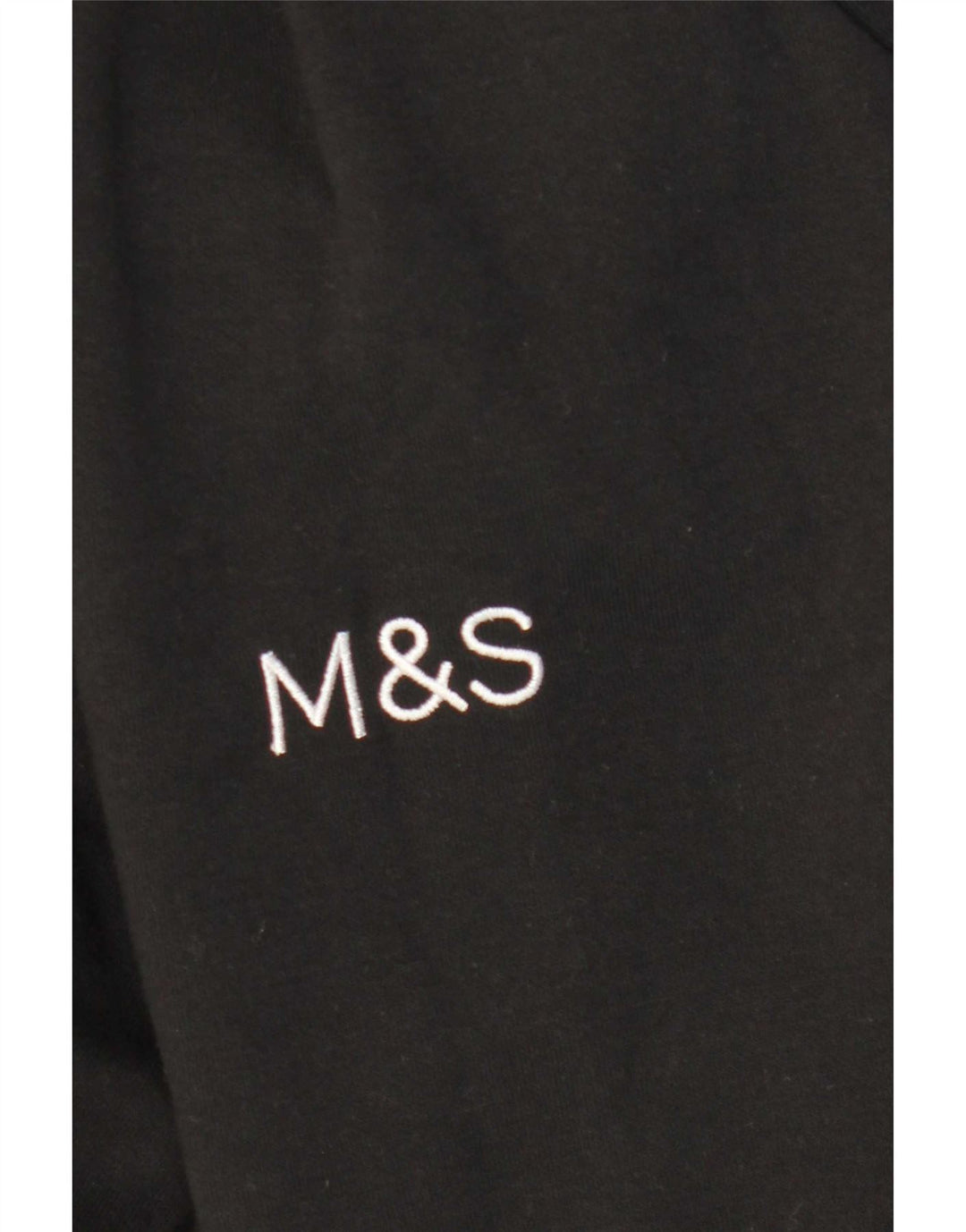 Marks & Spencer Herren-Sweatshirt-Pullover, Mittelschwarz, Polyester